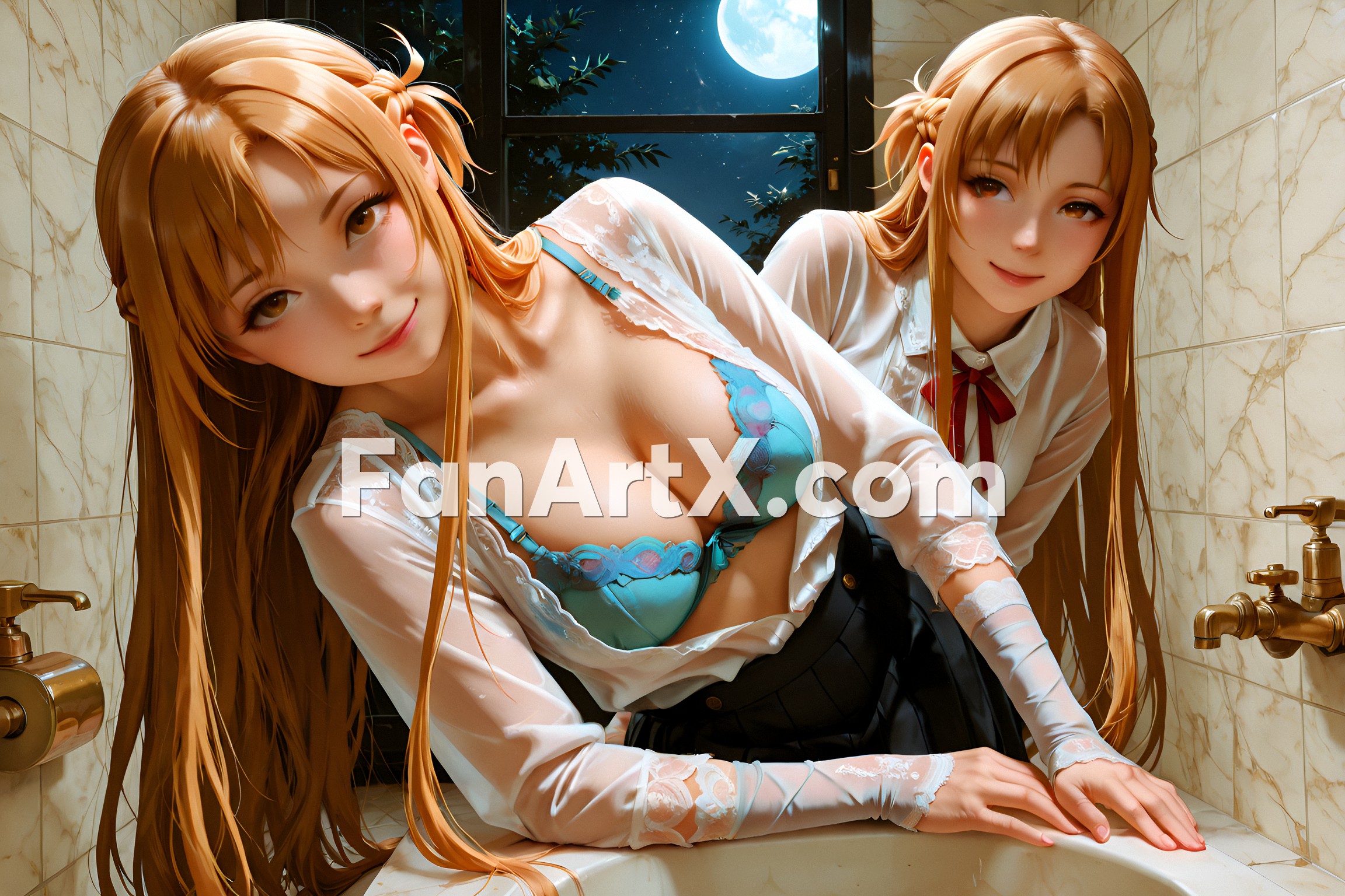 Sao Asuna Yuuki Fanart - Sword Art Online character 6080881